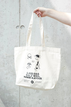 Beach Bag "Lass das Salz weg"